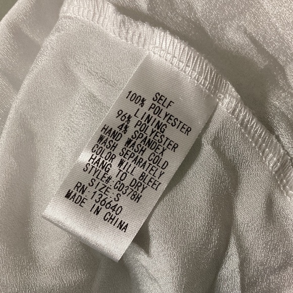 Lilys kloset Tropical Ruffle pleated top Maxi Dress by lillyskloset.net size S - Picture 10 of 11